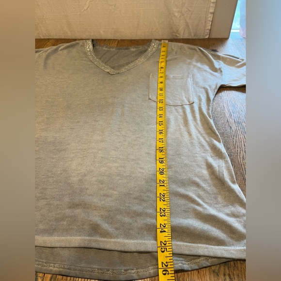 🩶 Grey Pocket Knit – Made in Italy – One Size (based on measurements) - Picture 5 of 9